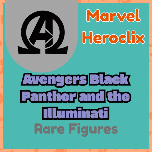 Marvel Heroclix - Avengers Black Panther and the Illuminati - Rares