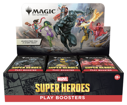 Magic the Gathering: Marvel Super Heroes Play Booster Box (Preorder)