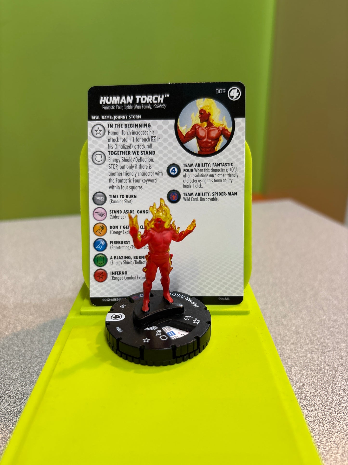 Marvel Heroclix - Fantastic Four - Commons