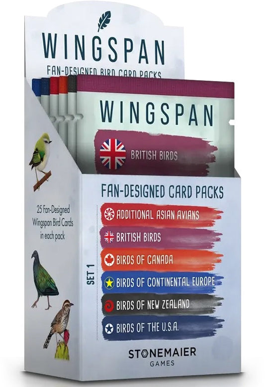 Wingspan Fan-Designed Card Packs