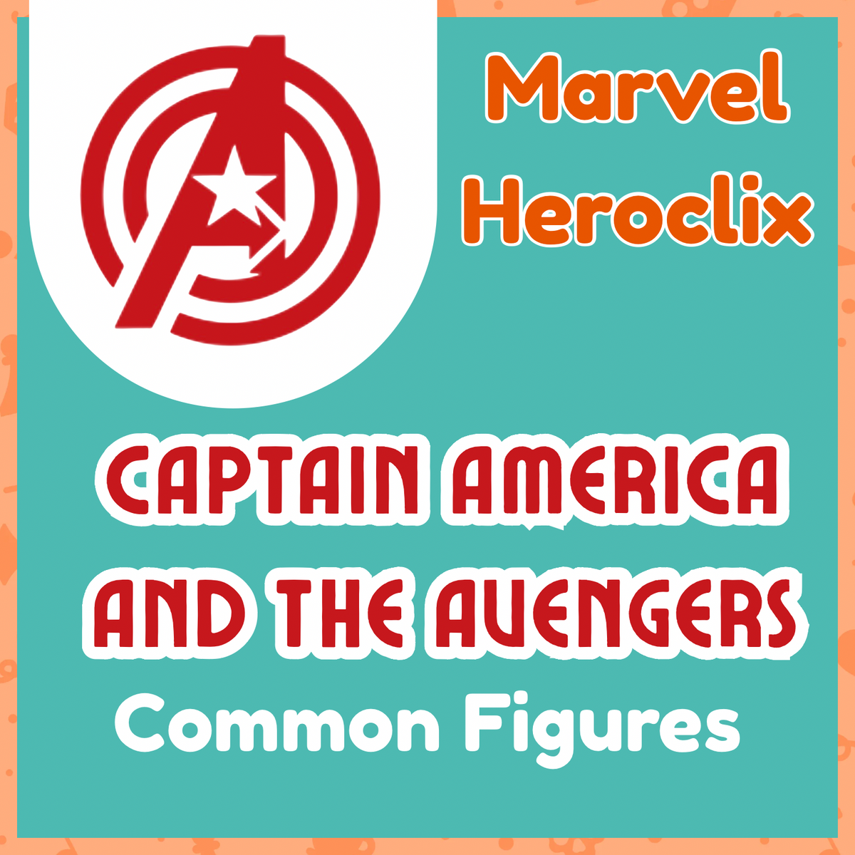 Marvel Heroclix - Captain America and the Avengers - Commons