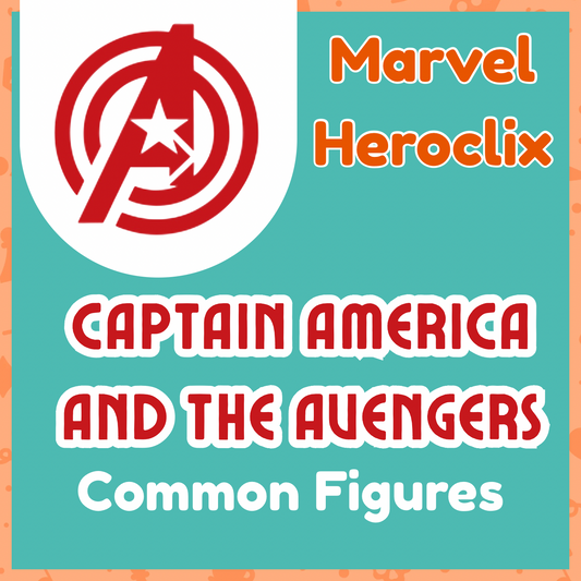 Marvel Heroclix - Captain America and the Avengers - Commons