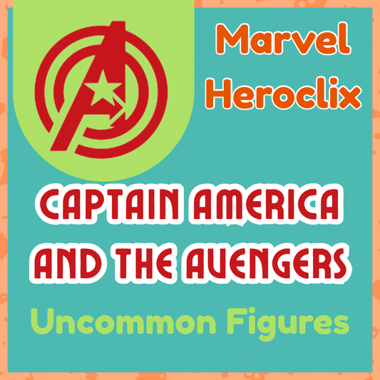 Marvel Heroclix - Captain America and the Avengers - Uncommons