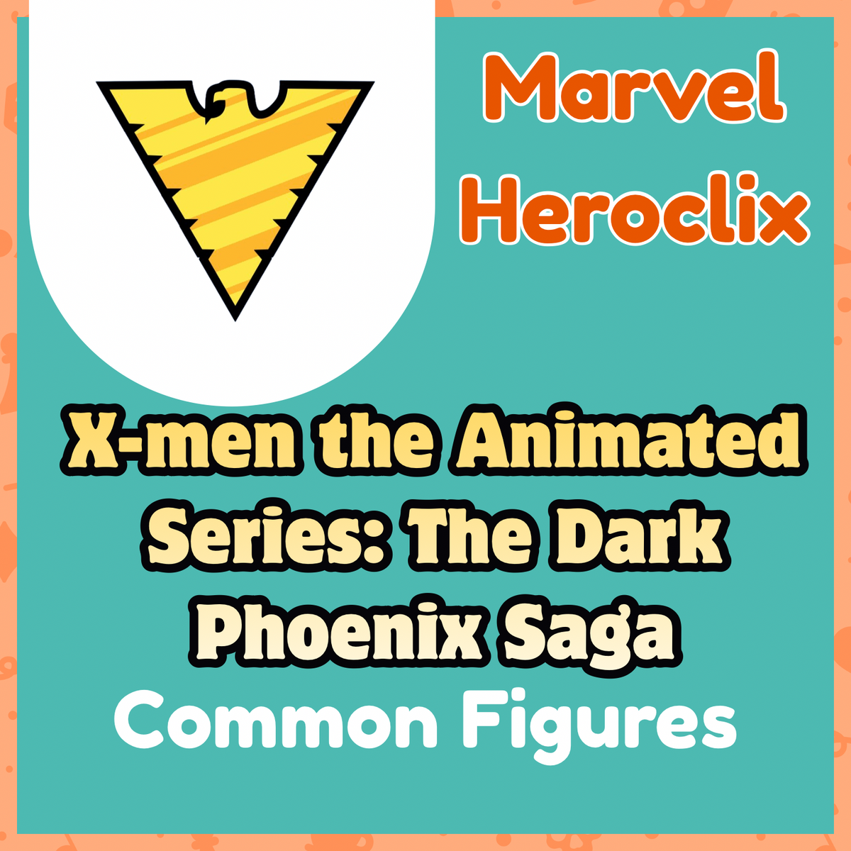 Marvel Heroclix - X-Men the Animated Series: The Dark Phoenix Saga - Commons