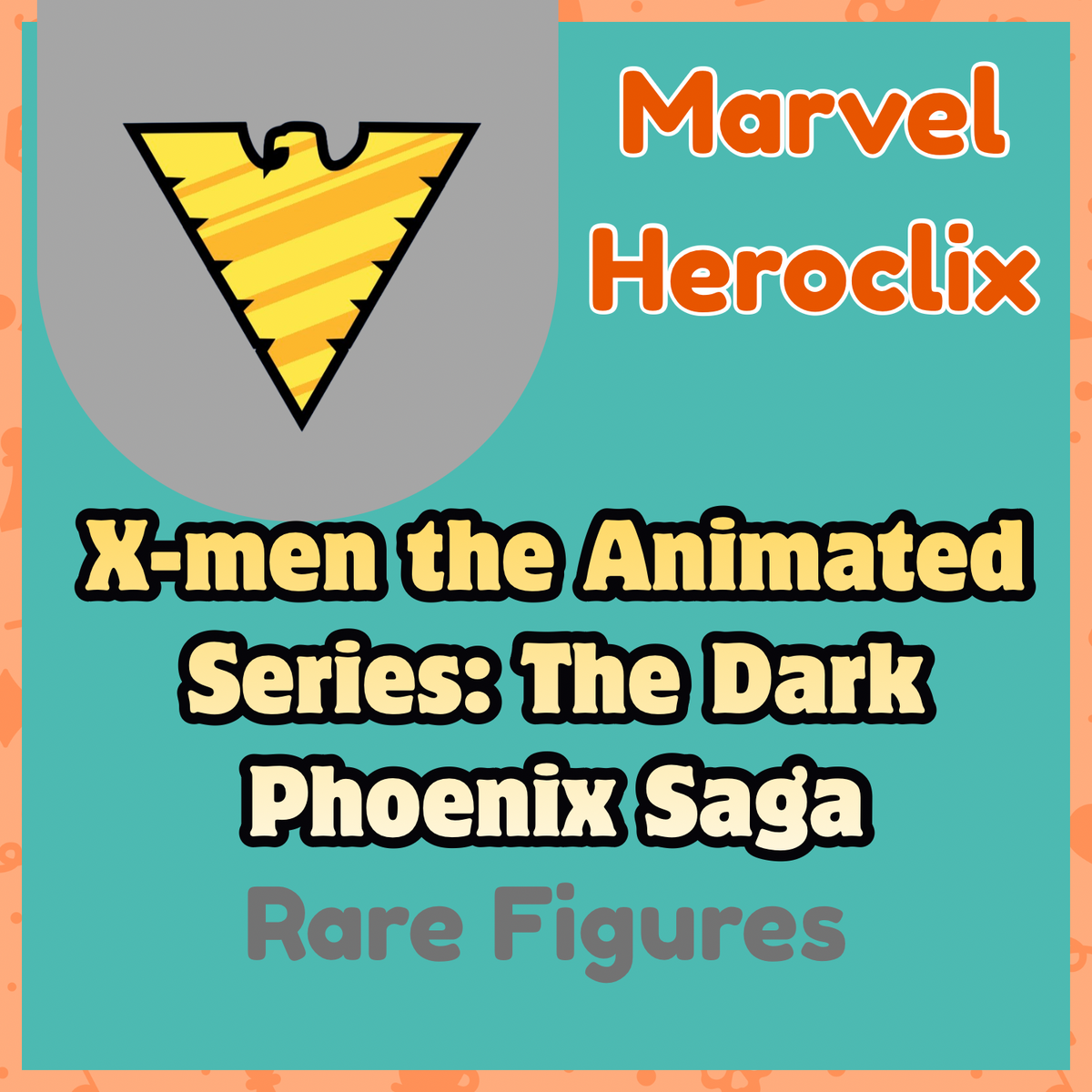 Marvel Heroclix - X-Men the Animated Series: The Dark Phoenix Saga - Rares