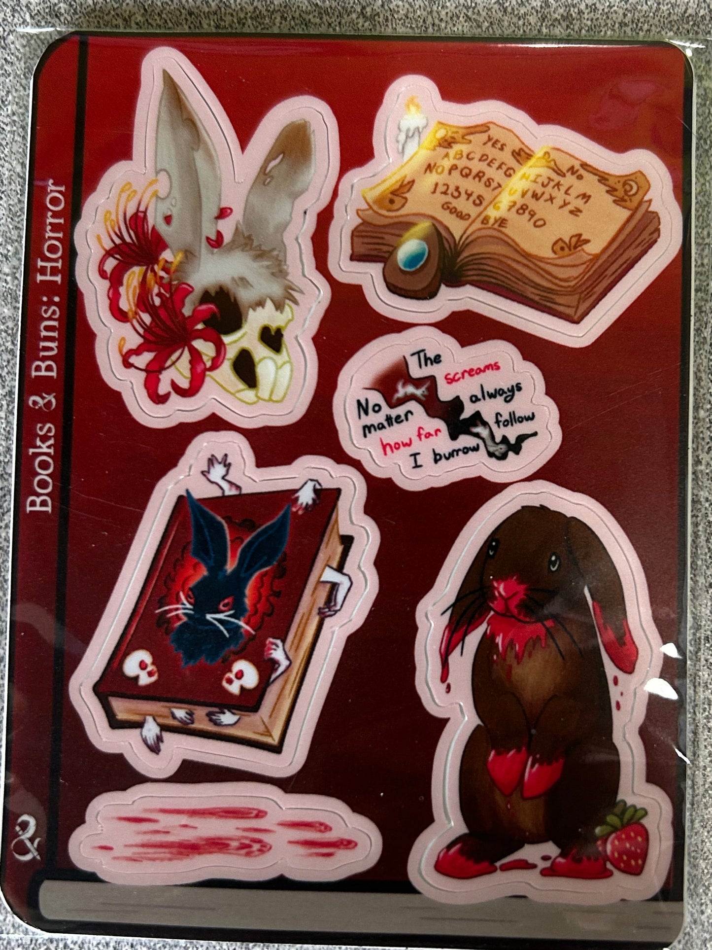 Books and Buns: Horror | Taz and Jason
