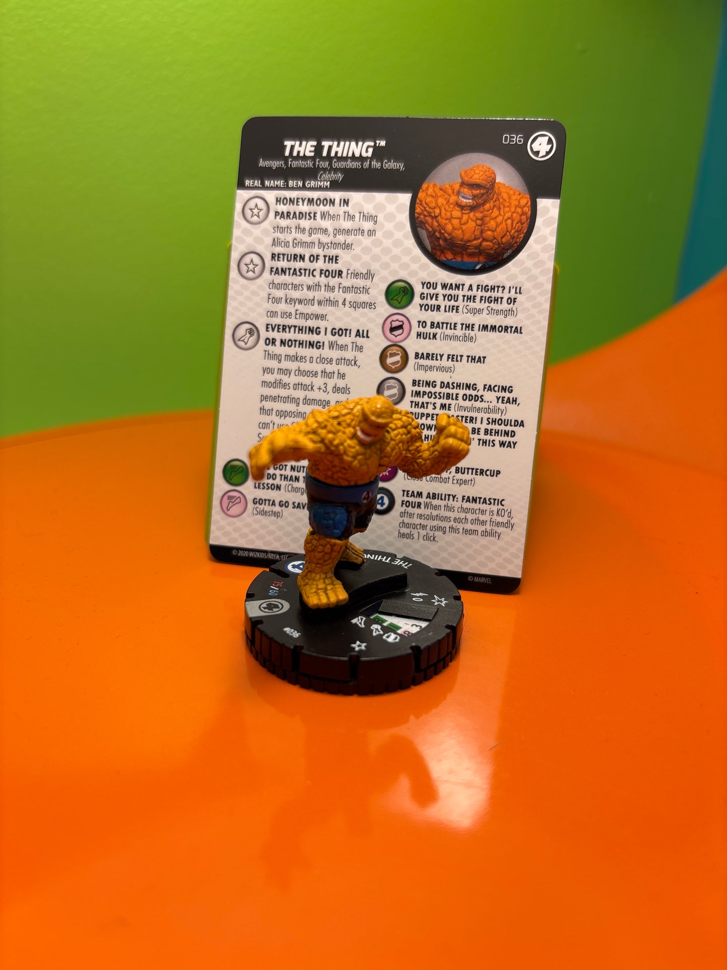 Marvel Heroclix - Fantastic Four - Rares