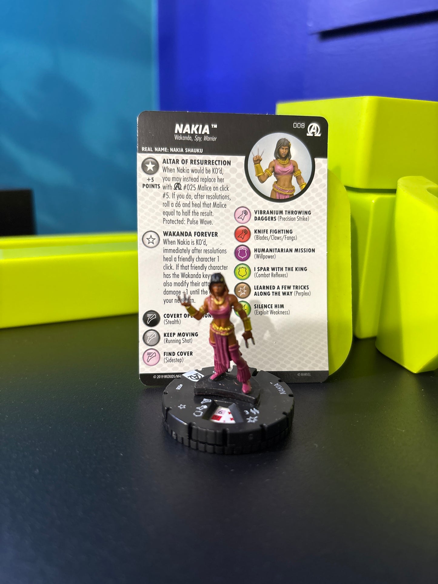 Marvel Heroclix - Avengers Black Panther and the Illuminati - Commons