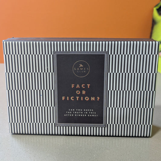 Fait or Fiction ? (EN) (Pré-joué)