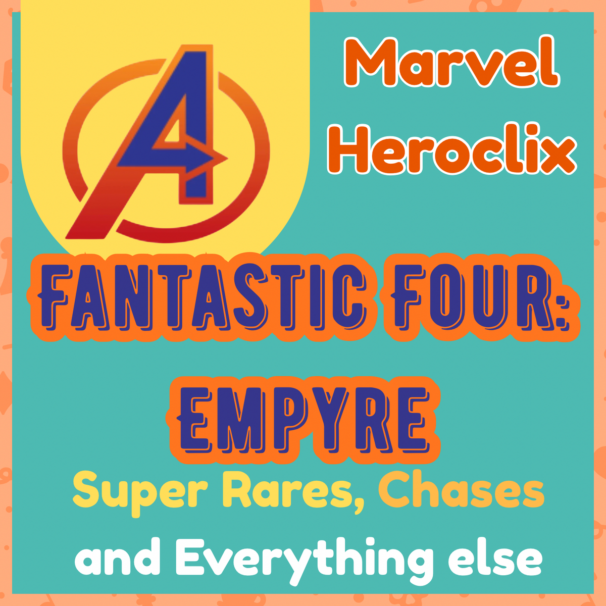 Heroclix : Avengers Fantastic Four Empyre - Super Rare, Chase et autres objets