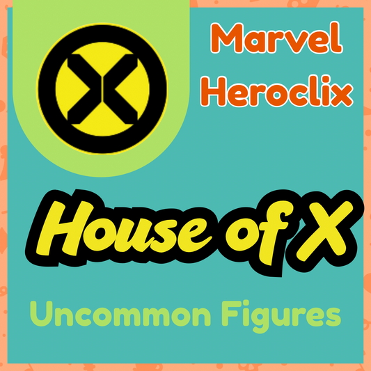 Marvel Heroclix -House of X - Uncommons