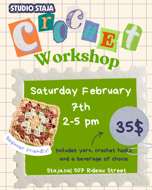 Crochet Workshop - Saturday February 7th