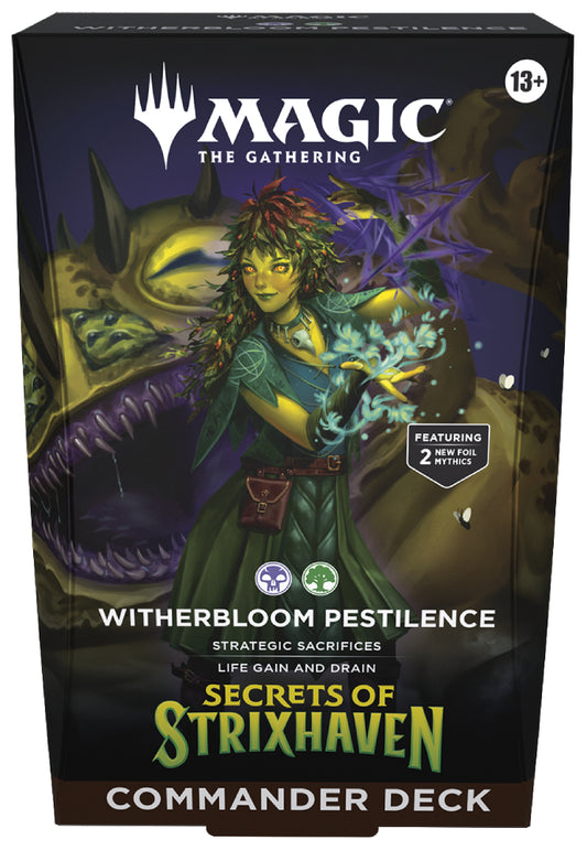 Secrets of Strixhaven Commander Deck :  Witherbloom Pestilence