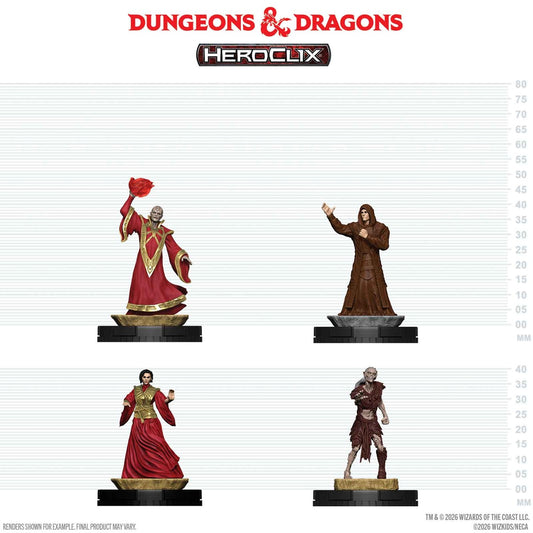 Dungeons and Dragons Heroclix 400: Red Wizards of Thay (Preorder)