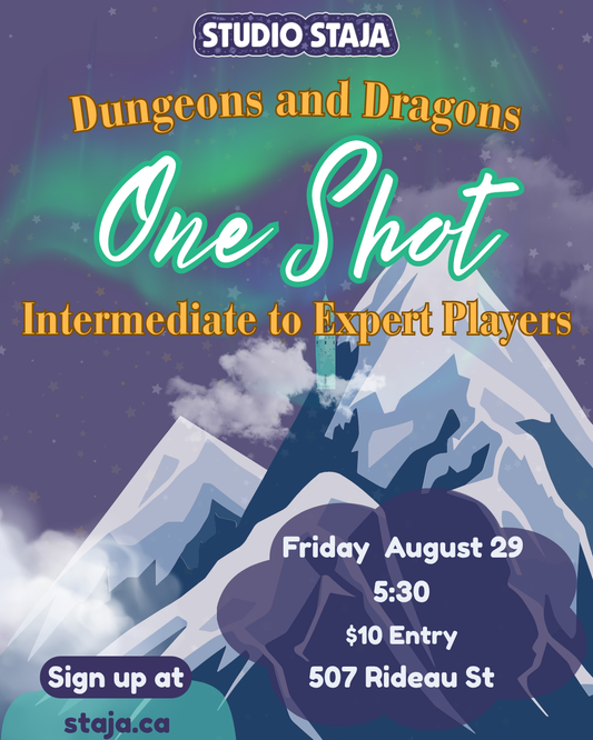 Dungeons and Dragons: One-Shot (Intermediate/Experienced Players)
