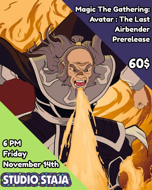 Magic The Gathering - Avatar : The Last Airbender Prerelease