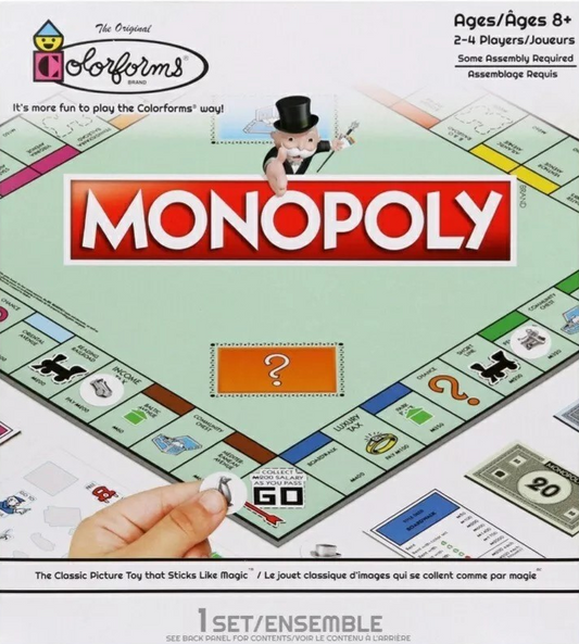 Monopoly Colorforms (EN)
