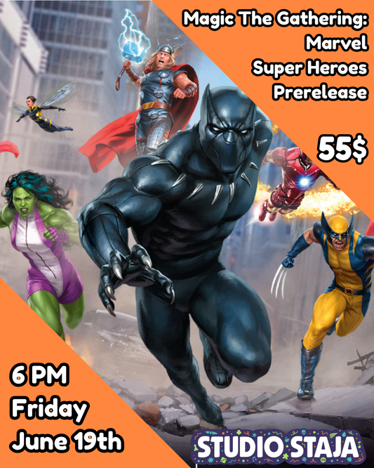 Magic The Gathering - Marvel Super Heroes Prerelease (Friday, June 19th)