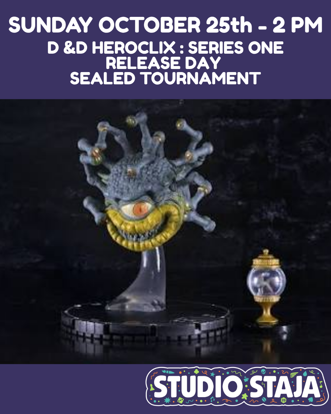 Marvel Heroclix : Dungeons & Dragons Series One Release Day OP Sealed Tournament - October 25th