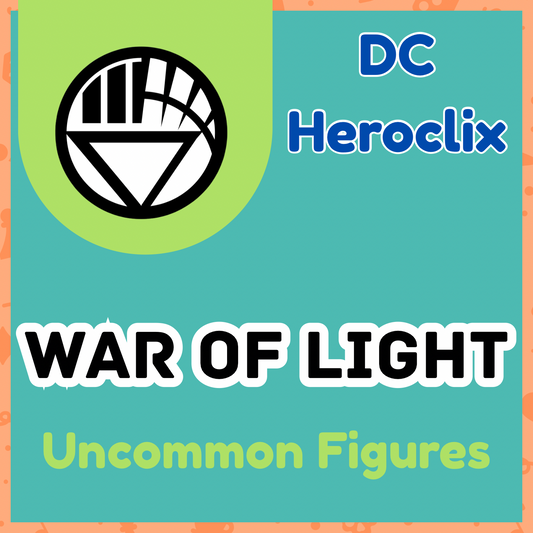 DC Heroclix -War of Light - Uncommons