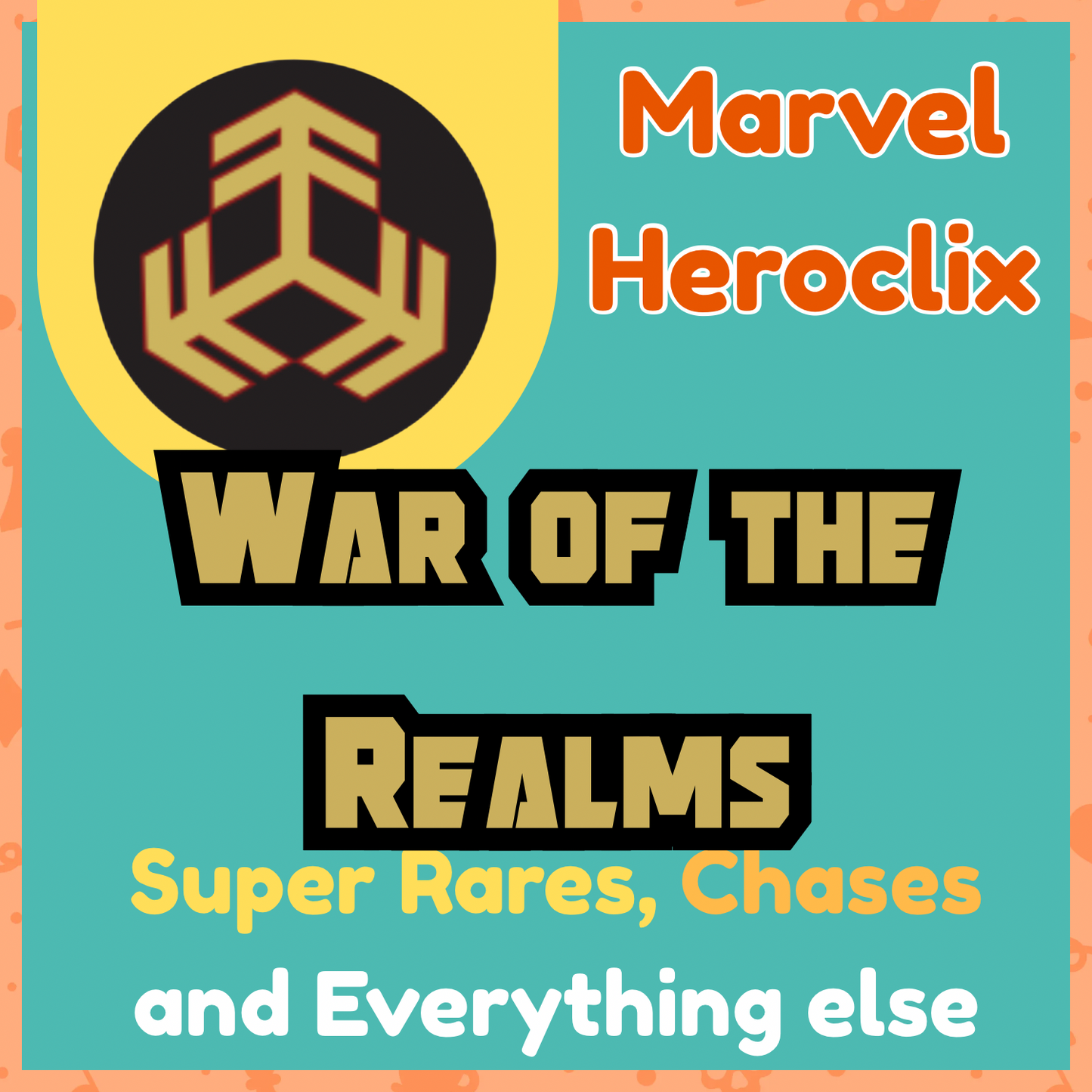 Heroclix : Avengers War of The Realms - Super Rare, Chase et autres objets