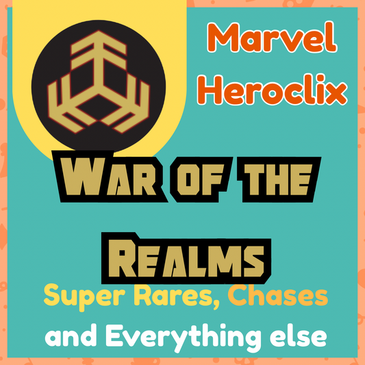 Heroclix : Avengers War of The Realms - Super Rare, Chase et autres objets