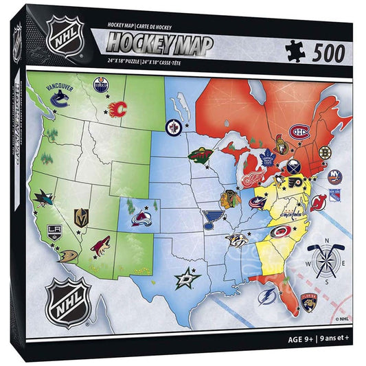 Hockey Map 500 Casse-tête