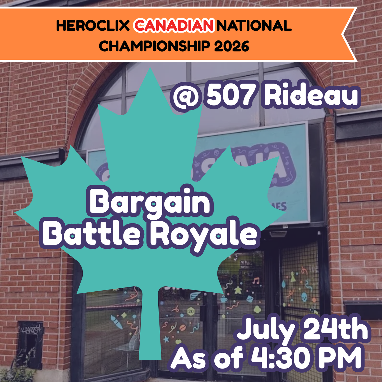 Bargain Battle Royales - July 24th - Starting at 4:30 PM