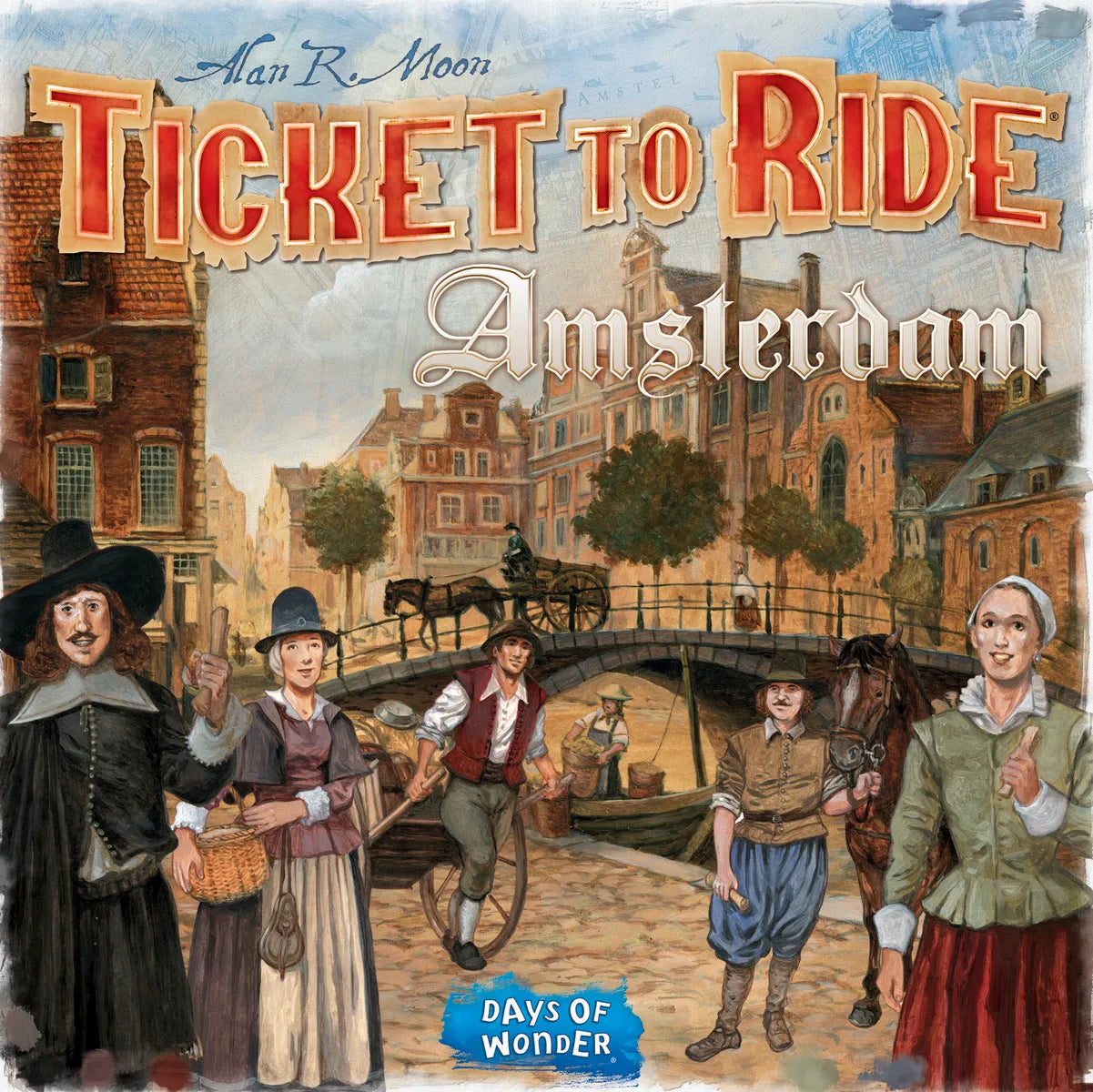 Ticket to Ride Amsterdam (EN)