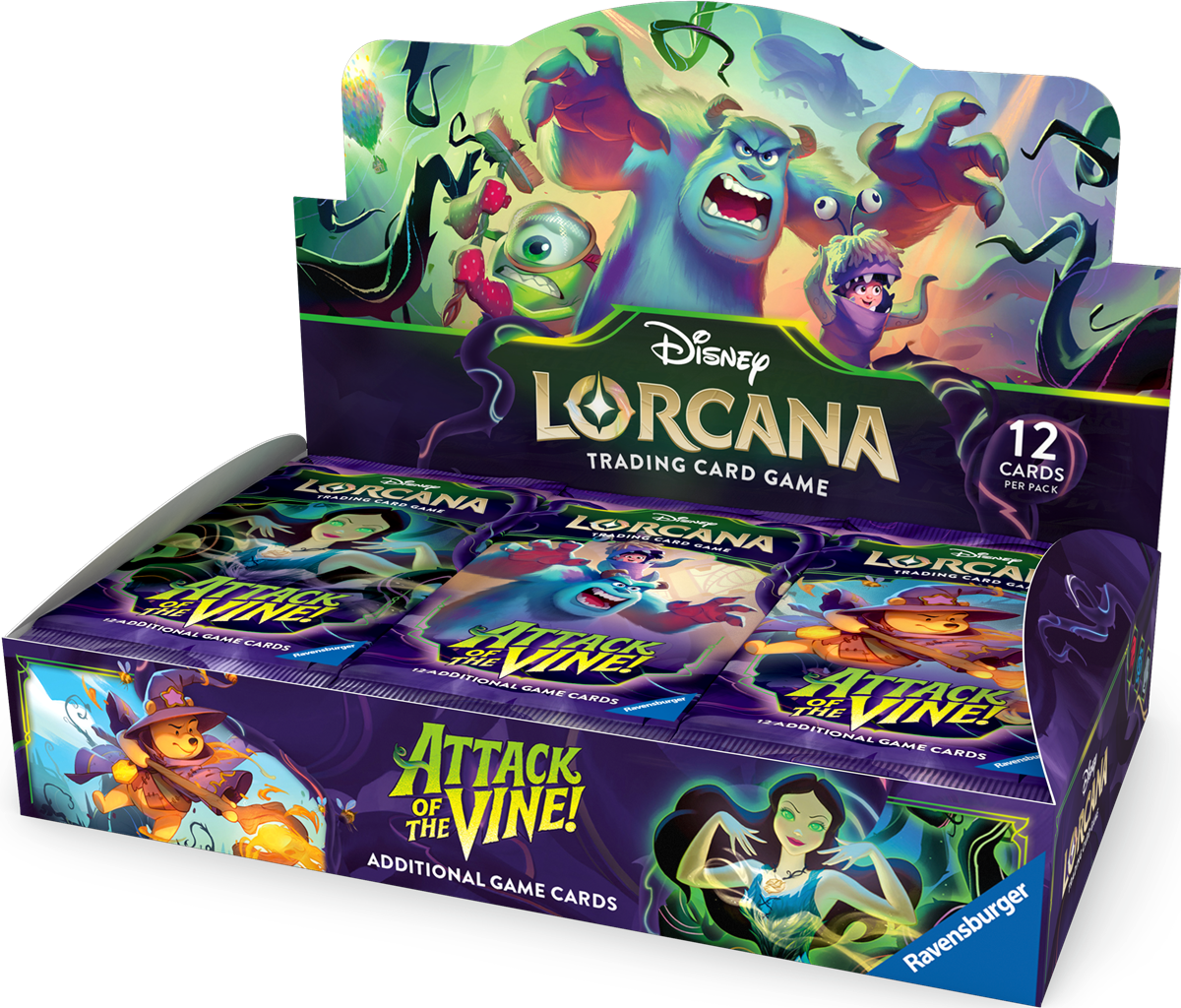 Disney Lorcana Set 13: Attack of the Vine Booster (Preorder)