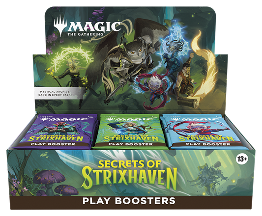 Magic The Gathering : Secrets of Strixhaven Play Booster Box (Preorder)