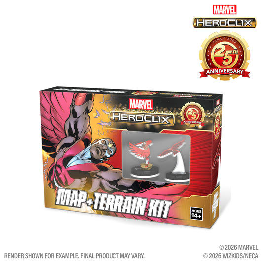 Marvel Heroclix: 25th Anniversary Map And Terrain Kit (Preorder)