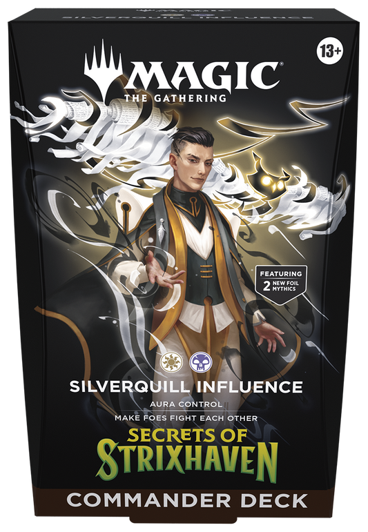 Secrets of Strixhaven Commander Deck :  Silverquill Influence