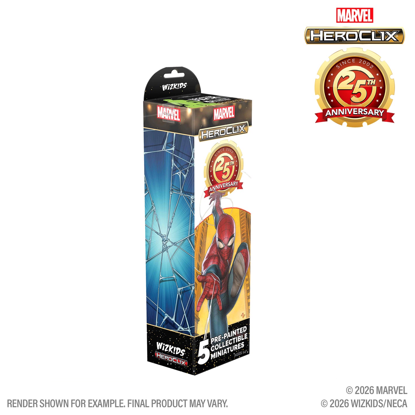 Marvel Heroclix: 25th Anniversary Booster Brick (Preorder)