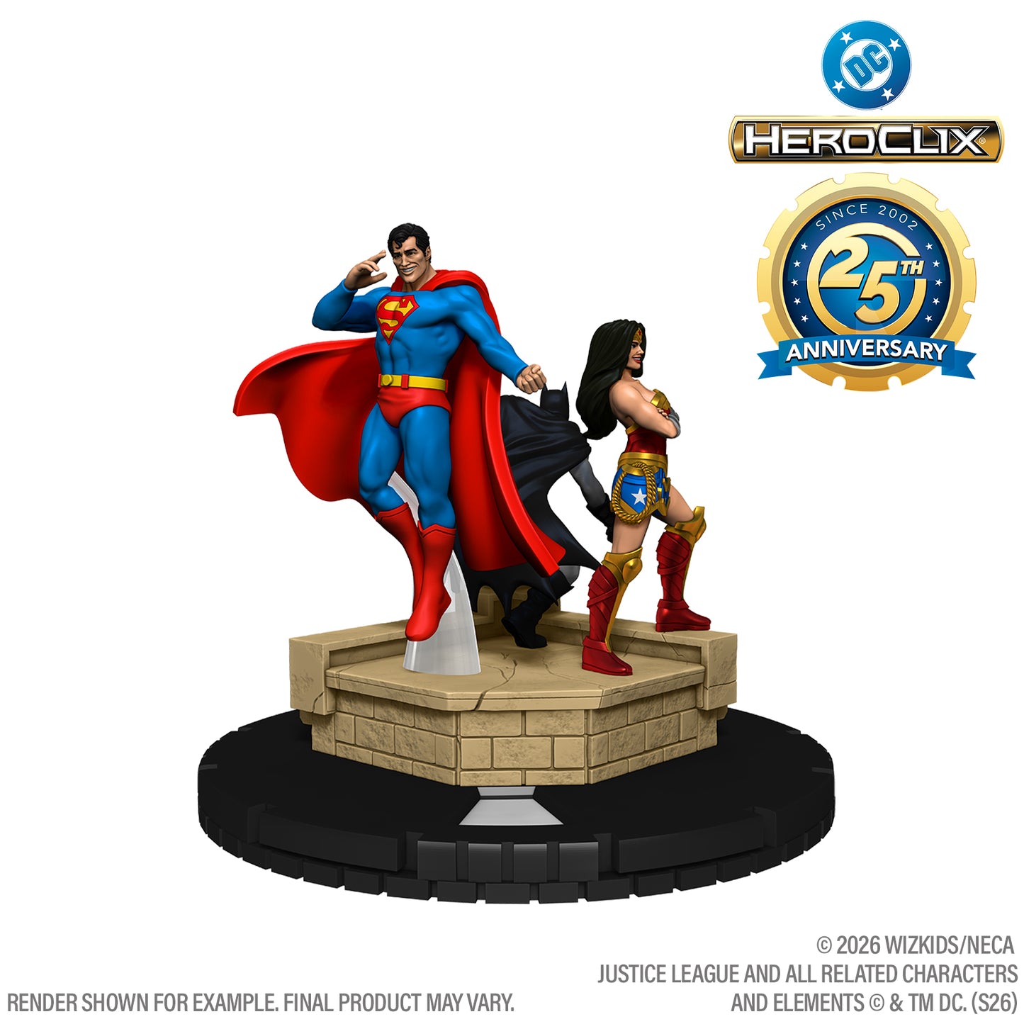 DC Heroclix: 25th Anniversary The Trinity (Preorder)