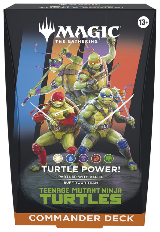 Magic The Gathering : Teenage Mutant Ninja Turtles Turtle Power Commander Deck